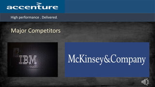 High performance . Delivered.
Major Competitors
 