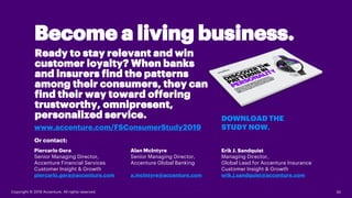 Become a living business.
Ready to stay relevant and win
customer loyalty? When banks
and insurers find the patterns
among...