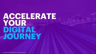 ACCELERATE
YOUR
DIGITAL
JOURNEY
Copyright © 2018 Accenture. All rights reserved. 9
 