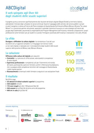 Corporate Citizenship Report Italia di Accenture | PDF