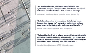 The Decade to Deliver: A Call to Business Action