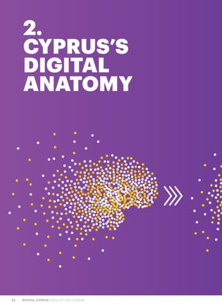 52 DIGITAL CYPRUS CATALYST FOR CHANGE
2.
CYPRUS’S
DIGITAL
ANATOMY
 