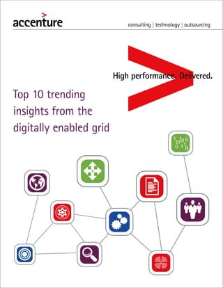Top 10 trending
insights from the
digitally enabled grid
 