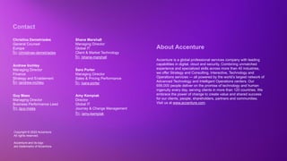 Copyright © 2022 Accenture. All rights reserved
Copyright © 2022 Accenture.
All rights reserved.
Accenture and its logo
ar...