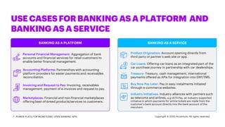 Power plays for Monetizing Open Banking APIs | PDF