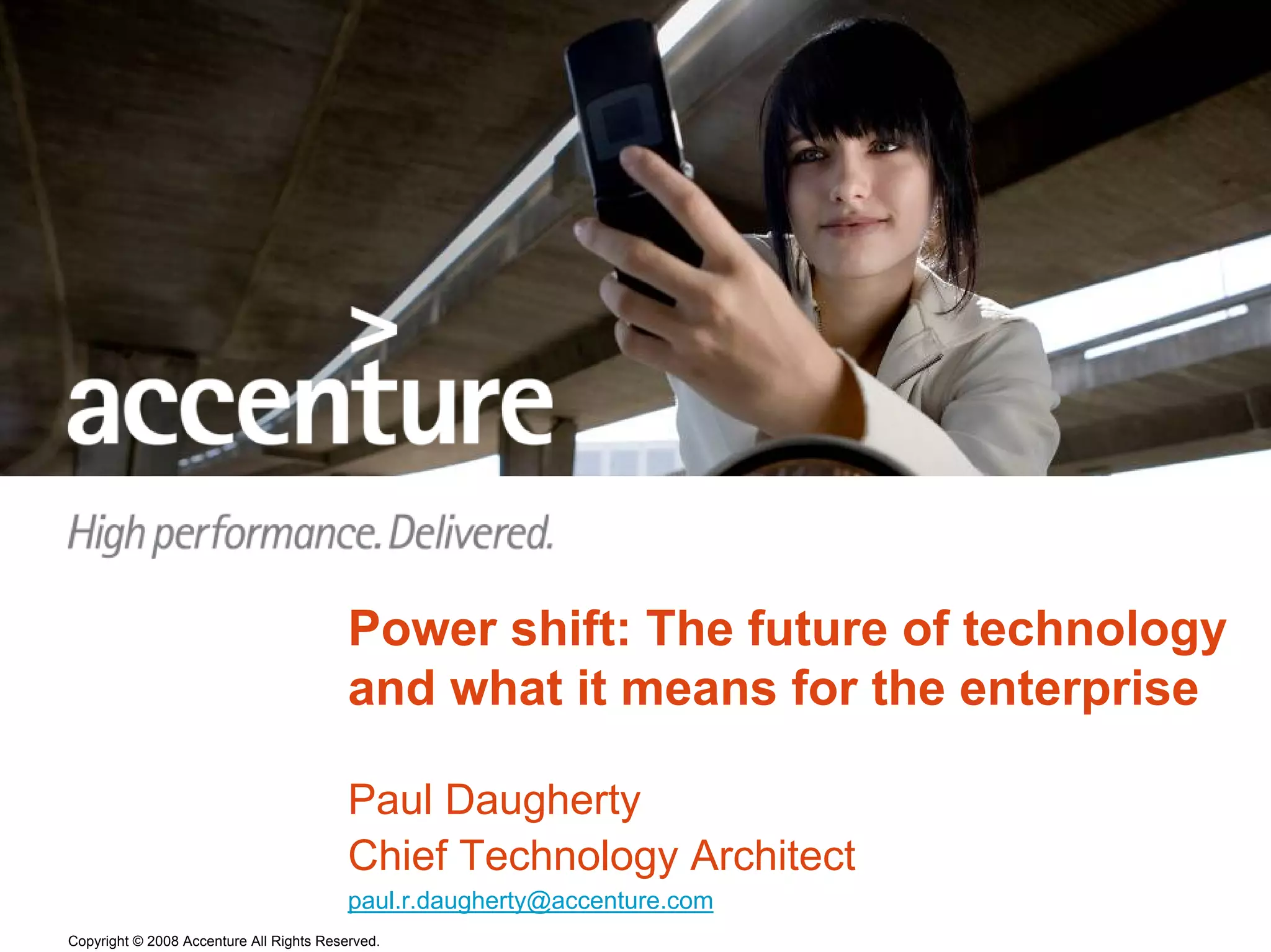 Copy Write Accenture Accenture On Soa And Cloud | PDF