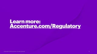 Copy Write Accenture Accenture Regulatory Services | PDF