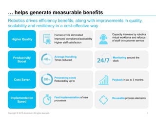 Accenture robotic hot sale process automation