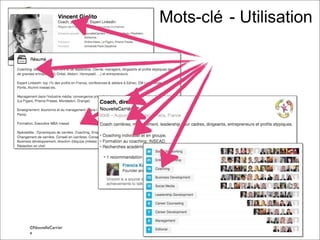 Mots-clé - Utilisation

©NouvelleCarrier
© Vincent Giolito - vincent.giolito@nouvellecarriere.com
e

 