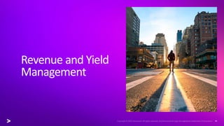 Revenue and Yield
Management
 
