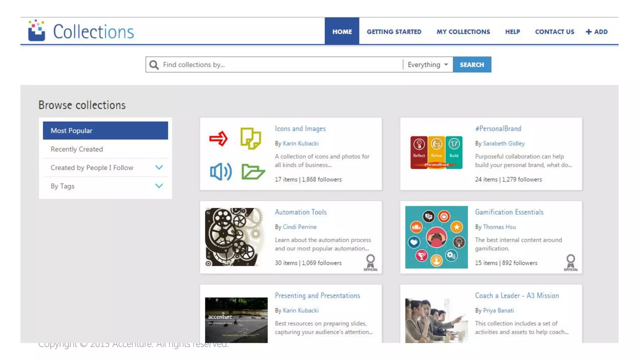 Copyright © 2015 Accenture. All rights reserved.
 