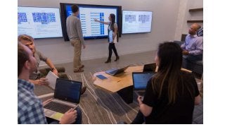 The Accenture Digital Hub: Chicago uses a variety of innovative technologies to help clients solve business problems
