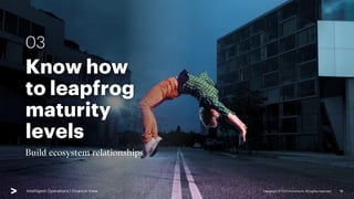 Copyright © 2021 Accenture. All rights reserved. 16
Intelligent Operations | Finance View 16
Know how
to leapfrog
maturity...