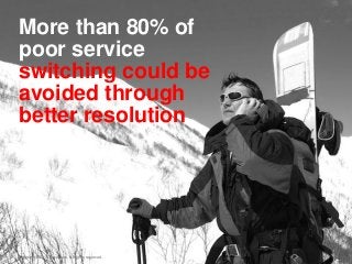 Copyright © 2015 Accenture. All rights reserved.
More than 80% of
poor service
switching could be
avoided through
better resolution
 