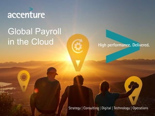 Global Payroll
in the Cloud
 