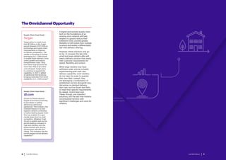 Last Mile Delivery 11Last Mile Delivery10
TheOmnichannelOpportunity
Target plans to invest more
than $7 billion in the 3-year
period between 2017-2019 on
technology and supply chain
improvements to improve
its delivery proposition. The
retailer is focusing on further
leveraging its c. 1,800 stores
to enable faster delivery, drive
online growth and reduce
transportation costs. Ship-
from-store now accounts for
more than 40% of all online
units shipped. Target plans
to continue to expand this
capability. In 2017, it added
an additional 350 locations,
bringing total ship-from-store
availability to c. 1,400 stores.18
Supply Chain Case Study –
Target
JD.com is China’s second-
largest eCommerce business.
It specialises in selling
electronics and home
appliances. The company has
invested heavily in its own
logistics network to develop
a market leading supply chain
that has enabled it to gain
market share from its chief
competitor, Alibaba’s Tmall.
JD.com is widely seen as the
world’s leading company in
high tech delivery and has
experimented with drones,
autonomous vehicles and
robots. The company has the
world’s largest drone delivery
capability.19
Supply Chain Case Study –
JD.com
A digital and evolved supply chain
built on the foundations of an
existing store network will help
retailers to greatly reduce their
fulfillment time, provide greater
flexibility to fulfil orders from multiple
locations and enable a differentiated
last-mile delivery offering.
However, these solutions only go
so far. To conquer the last mile,
small and large retailers alike will
need a delivery solution that meets
their customer requirements for
speed, flexibility and control.
While large retailers may have
sufficient order volume to justify
experimenting with their own
delivery capability, most retailers
do not have the scale to operate
their own fleet. Instead, they
are leveraging a combination of
established carriers alongside new,
disruptive on-demand delivery
start-ups, such as Stuart and Deliv,
to meet their specific requirements
for speed, control and cost.
These, though, are imperfect
solutions, and the last mile remains
unconquered territory with
significant challenges and costs for
retailers.
 
