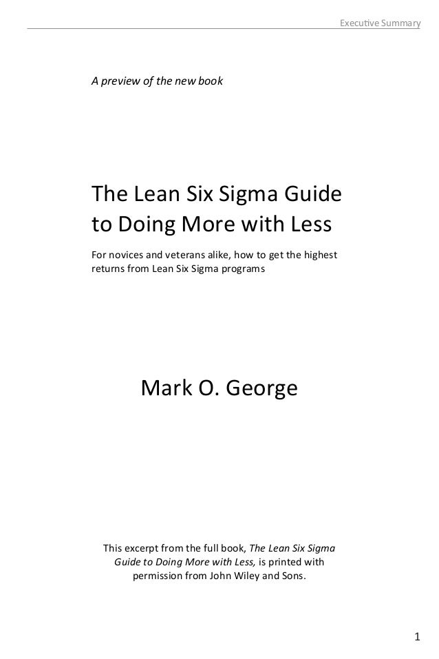 Accenture Lean Six_sigma 65pages