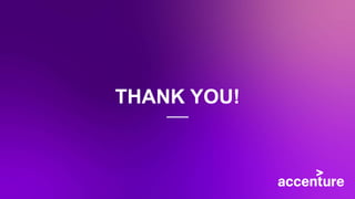 Copyright © 2021 Accenture. All rights reserved. 19
THANK YOU!
 