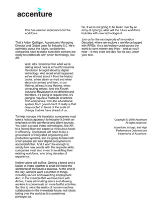 Copy Write Accenture Accenture podcast 162 pages | PDF