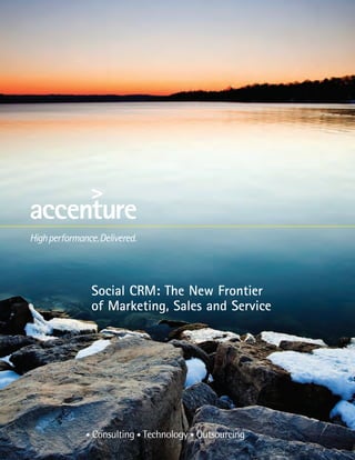 Preferred Letter           Alternate Letter
Brochure Title             Brochure Title




Social CRM: The New Frontier
of Marketing, Sales and Service
 