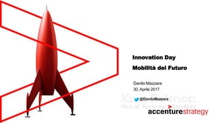 Innovation Day
Mobilità del Futuro
Danilo Mazzara
30, Marzo 2017
@DaniloMazzara
 