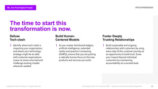 #TECHVISION2020We, the Post-Digital People
Technology Vision for Insurance 2020 | accenture.com/insurancetechnologyvision ...