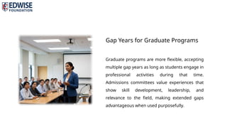 Acceptable Study Gap for US University Admissions. | PPTX