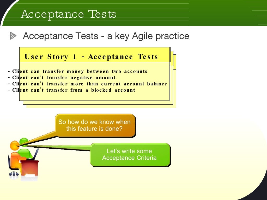 Acceptance Test Driven Development Examples – XEXIF