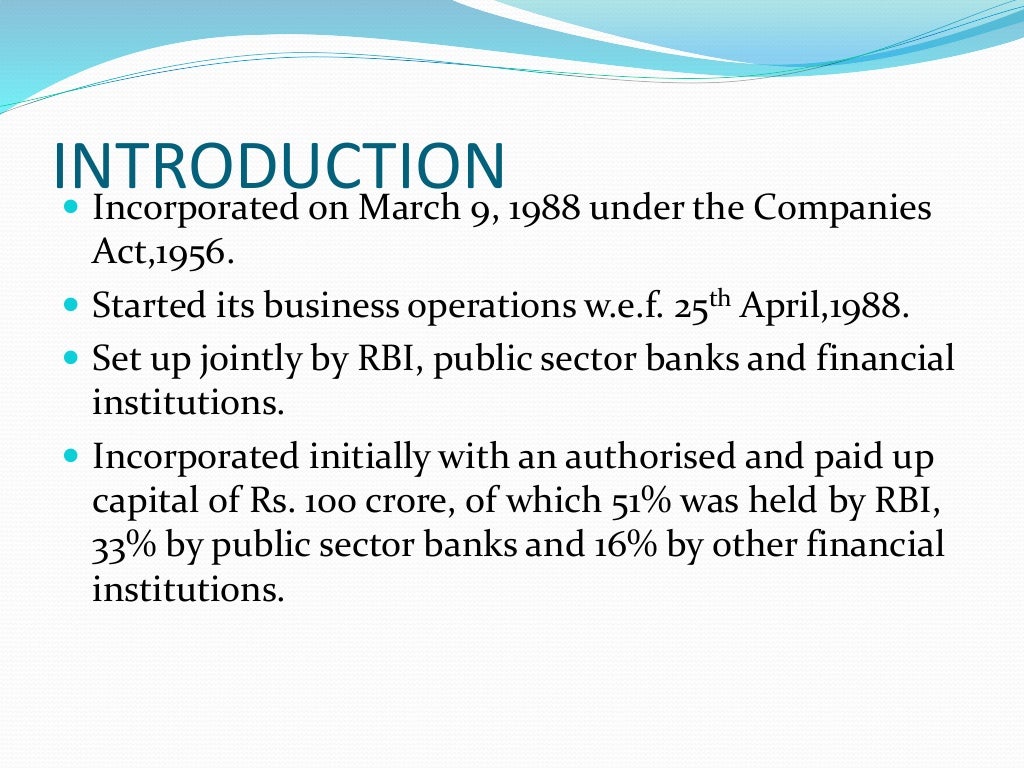 Acceptance houses and discount houses