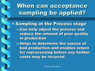 Acceptance sampling | PPT