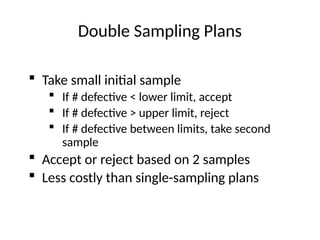 acceptance sampling ppt easy to understand | PPTX