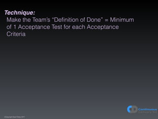 Acceptance Testing for Continuous Delivery by Dave Farley at # ...