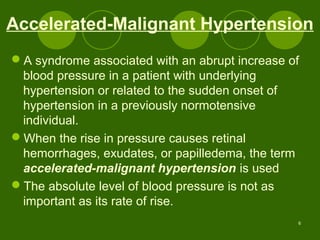 Accerlerated hypertension PPT