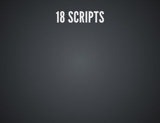 18 SCRIPTS 
 