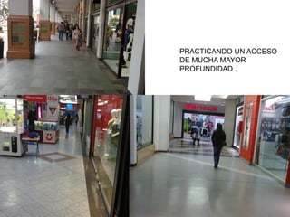 PRACTICANDO UN ACCESO
DE MUCHA MAYOR
PROFUNDIDAD .
 