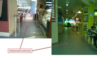 ATRAVESAR ESPACIOS
 