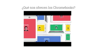 ¿Qué nos ofrecen los Chromebooks?
 