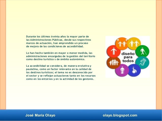 Accesibilidad Universal Y Turismo Accesibilidad Universal Y Turismo