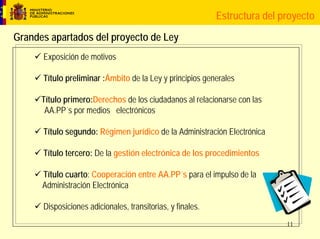 Acceso electrónico de los ciudadanos a las AAPP