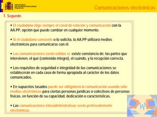 Acceso electrónico de los ciudadanos a las AAPP