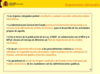 Acceso electrónico de los ciudadanos a las AAPP