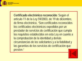 Acceso electrónico de los ciudadanos a las AAPP