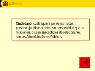 Acceso electrónico de los ciudadanos a las AAPP