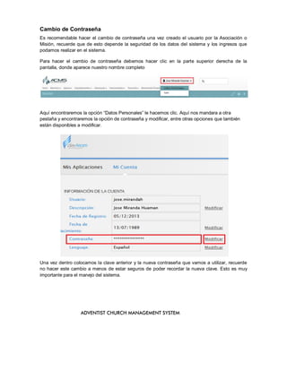 Acceso acms | PDF