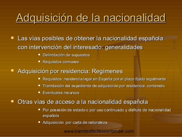 Acceso a la nacionalidad española.Abogados de Cantabria 