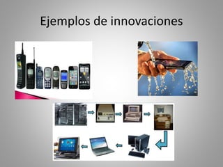 Ejemplos de innovaciones
 