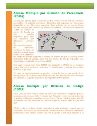 Acceso múltiple PDF