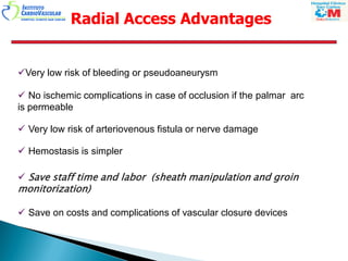 Raidul Laber Acceso Radial en el paciente con Síndrome Coronario Agudo. Ventajas e ...