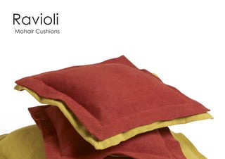 Charming and really quirky cushions,
the Polar Bear Brazilian cushions are
made with fur across the centre and
genuine leather around the edges.
They are available in different sizes and
colours to suit any home.
Designed to match the polar bear
throw, these gorgeous cushions are the
perfect accessory and add a true finishing
touch. The fabric is so tactile and
sumptuous; you can’t help but stroke them.
They also feature a hidden leather languette
between the fur sides making it easier to open
and close the cover.
Elegance
Fur Cushions
 