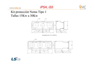 Kit protección Nema Tipo 1
Tallas 15Kw a 30Kw
iP5A, iS5iP5A, iS5
 